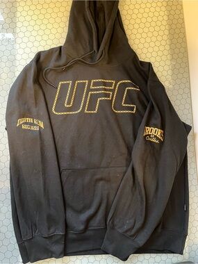 Crooks & Castles Black Hoodie with Gold Logo